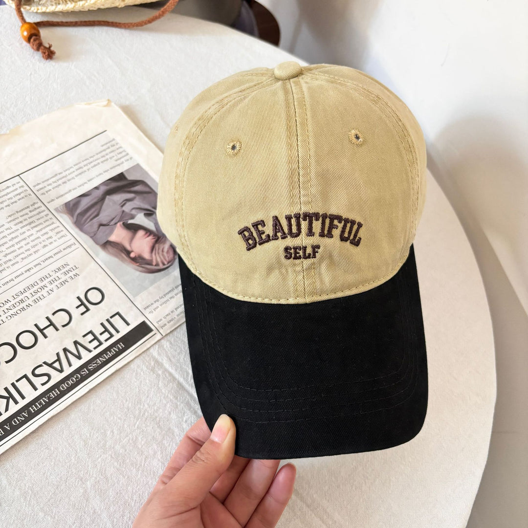 Kvinnens casual justerbare statement caps Skanto