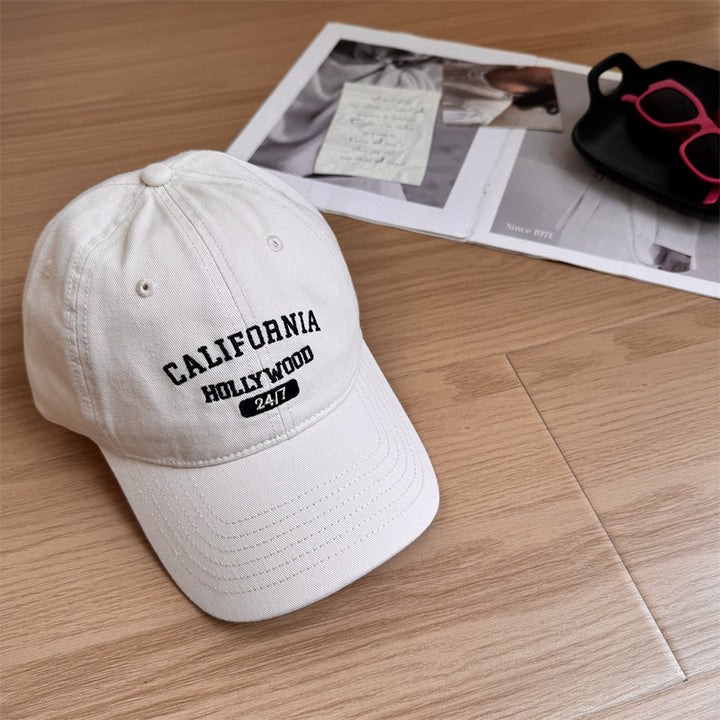 Kvinnelig vintage-inspirert bomulls baseball cap Skanto