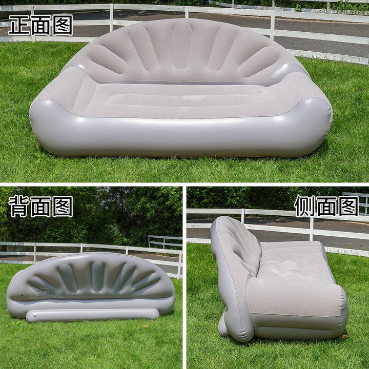Kvinnenes oppblåsbare sofa med ergonomisk form Skanto
