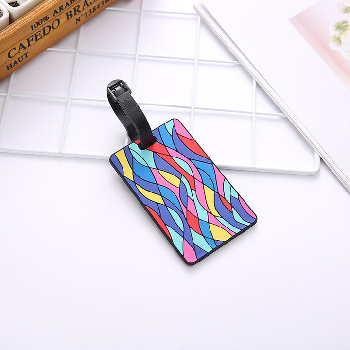 Unisex Bagasjetag med kreativt retro-mønster Skanto