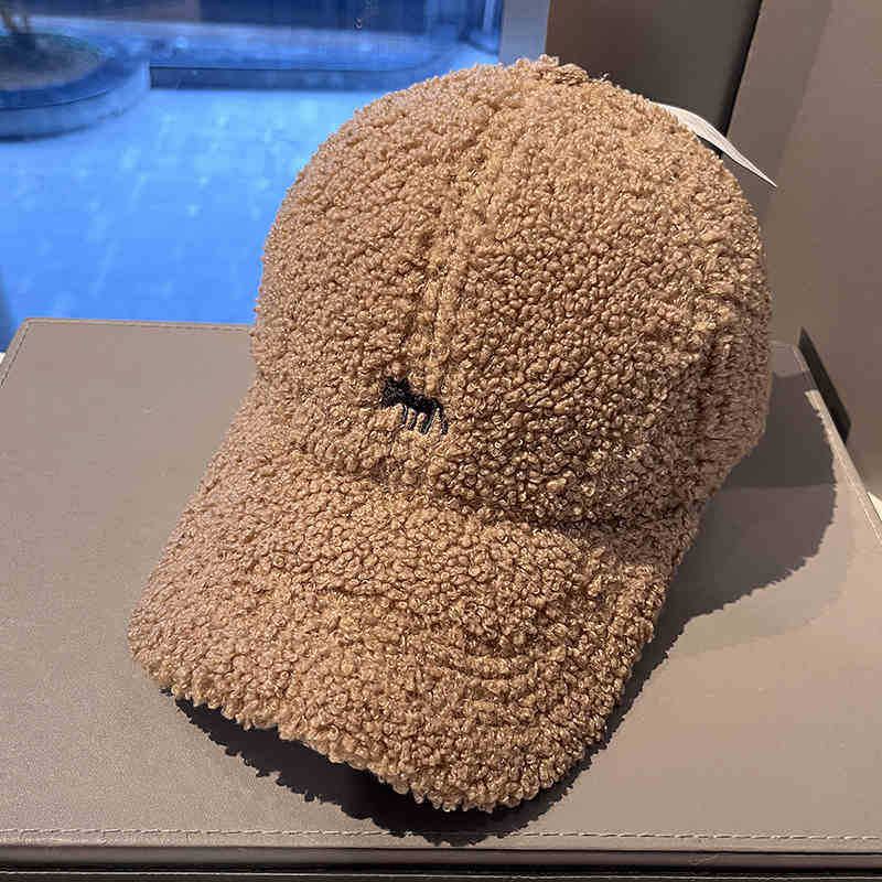 Kvinne Plush Teksturert Baseball Caps Skanto