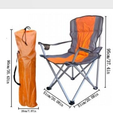 Dame Campingstol med ergonomisk ryggstøtte Skanto