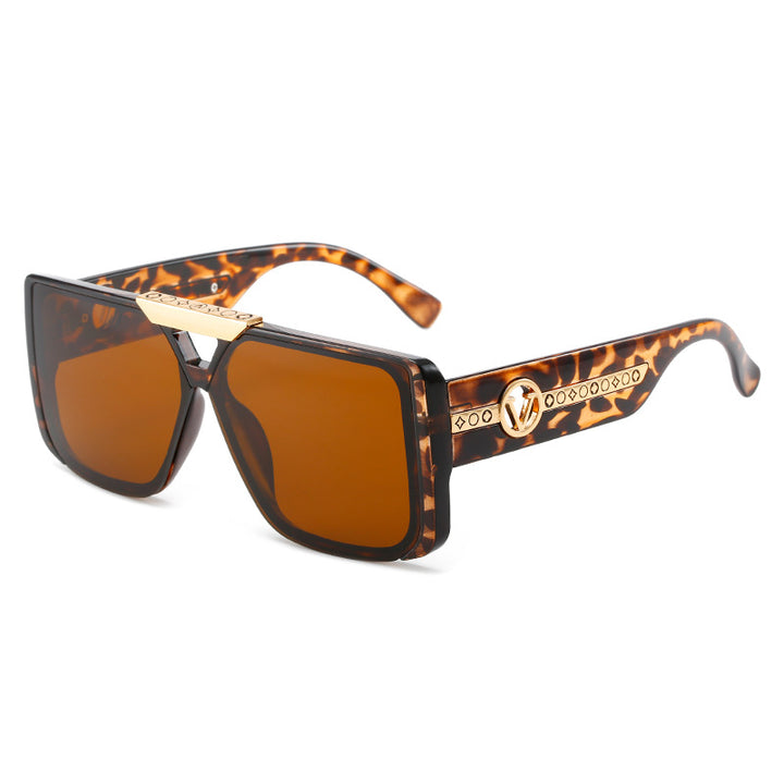 Dame elegant firkantet solbrille Skanto