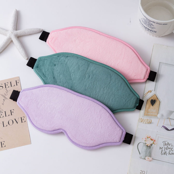 Unisex nan ergonomisk sovemaske med tredimensjonal kontur og justerbart gummibånd Skanto