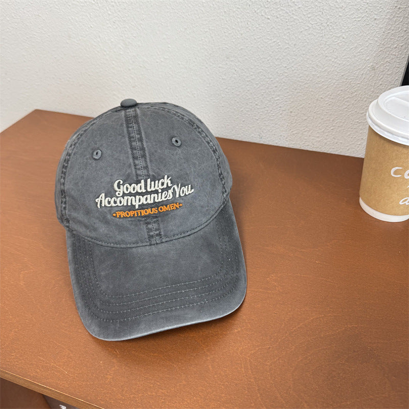 Herrebrodert avslappet baseballcap Skanto