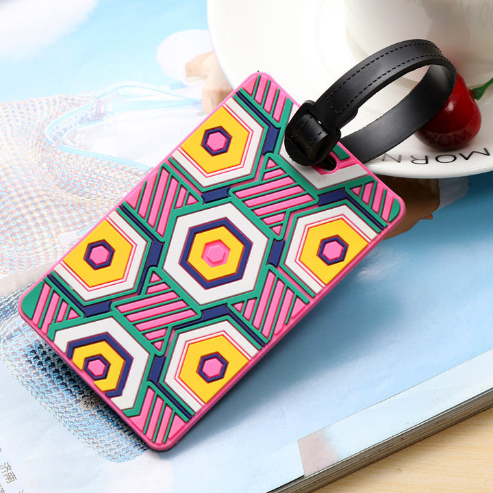 Unisex Bagasjetag med kunstnerisk design Skanto