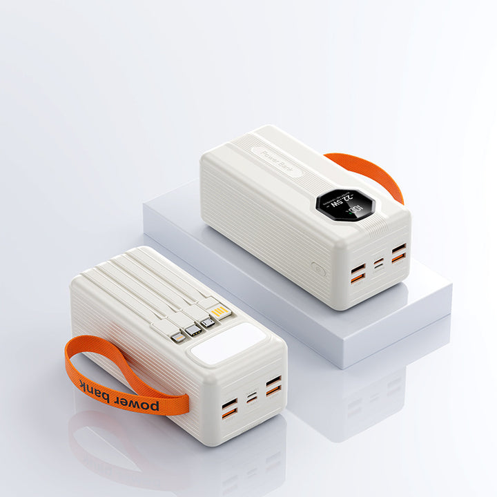 Bærbar hurtiglading powerbank med multifunksjonell USB-tilkobling Skanto