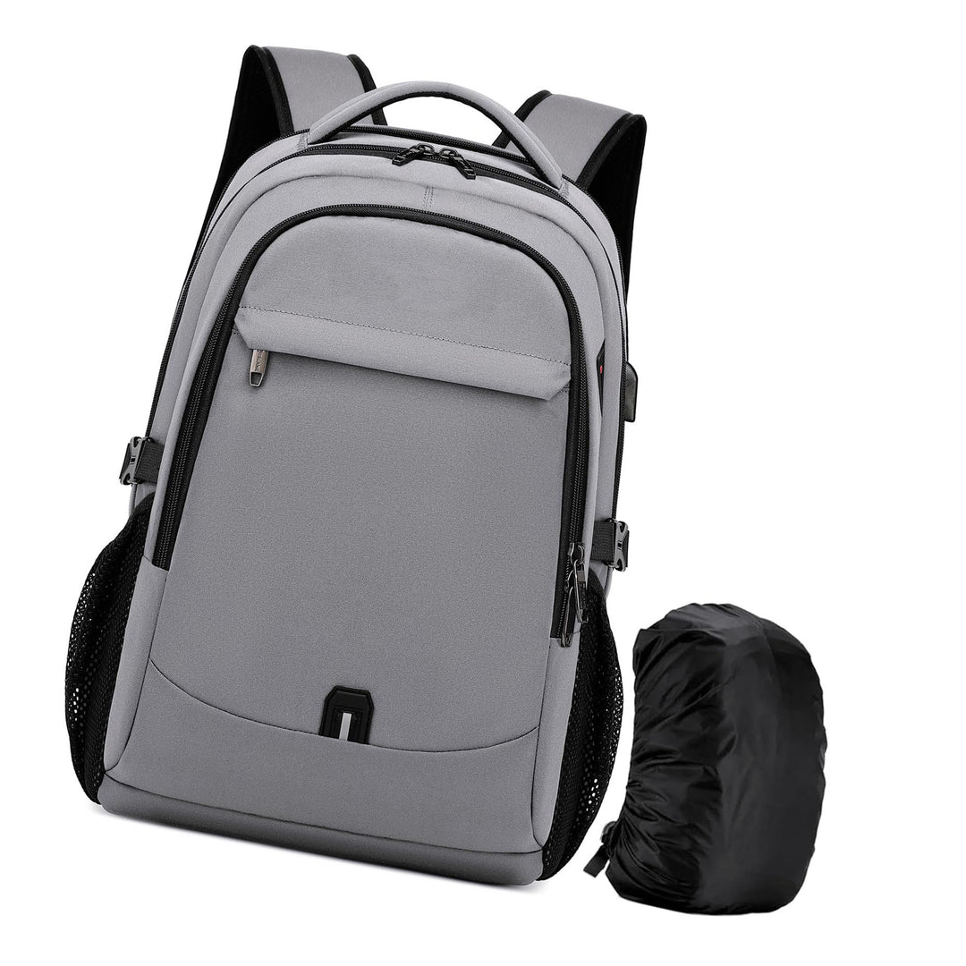 Unisex Premium Laptop Ryggsekk med Flerfunksjonelle Rom og Ergonomisk Design Skanto