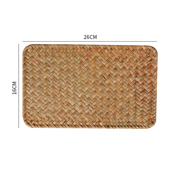 Artisan Woven Serving Tray Skanto
