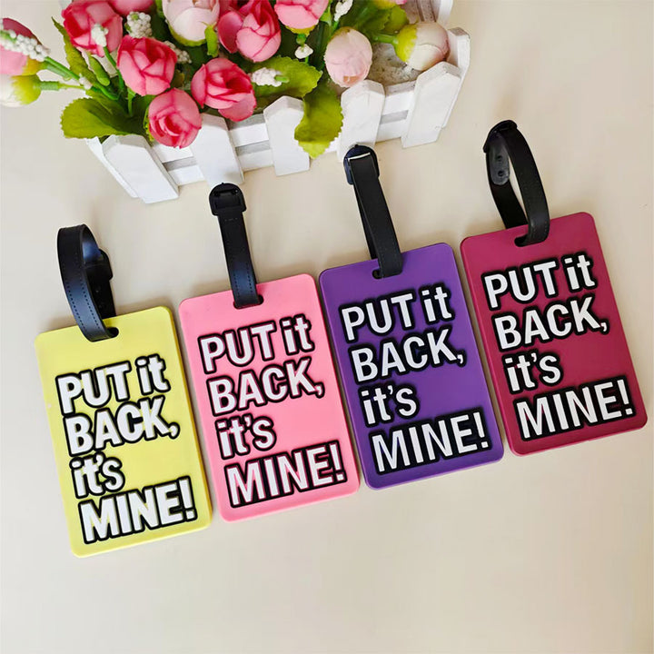 Unisex Playful Statement Luggage Identifier Skanto