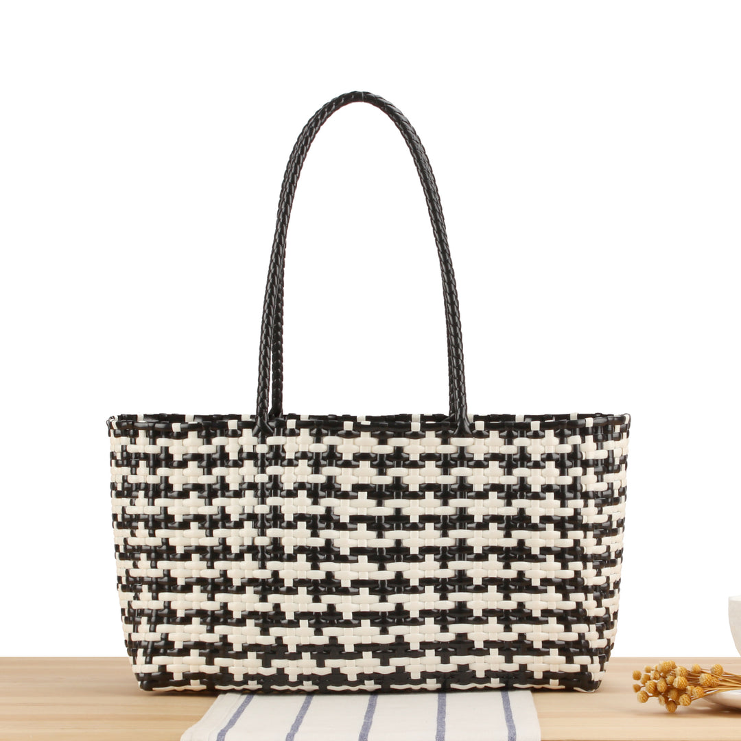 Designer Tote Bag Made of High-Quality Woven Material Skanto