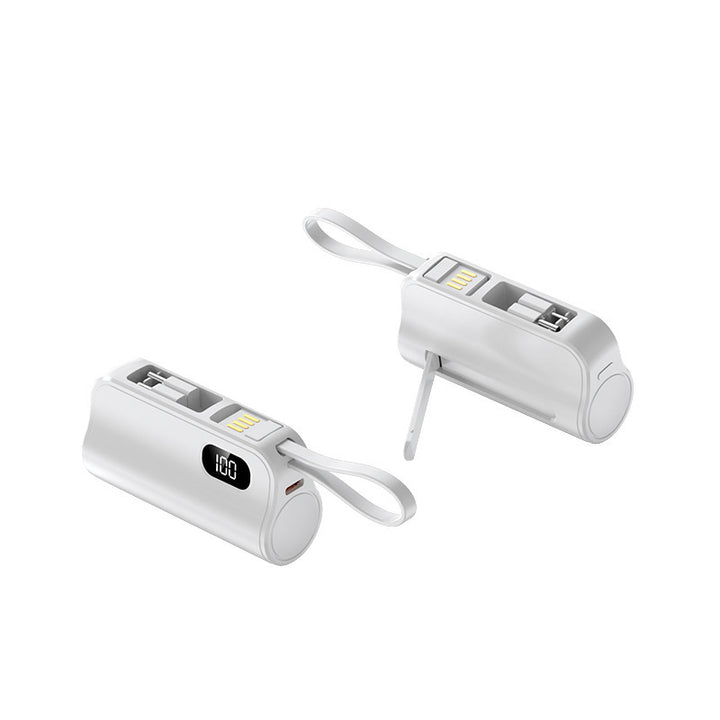 bærbar mini-powebank med digital skjerm Skanto