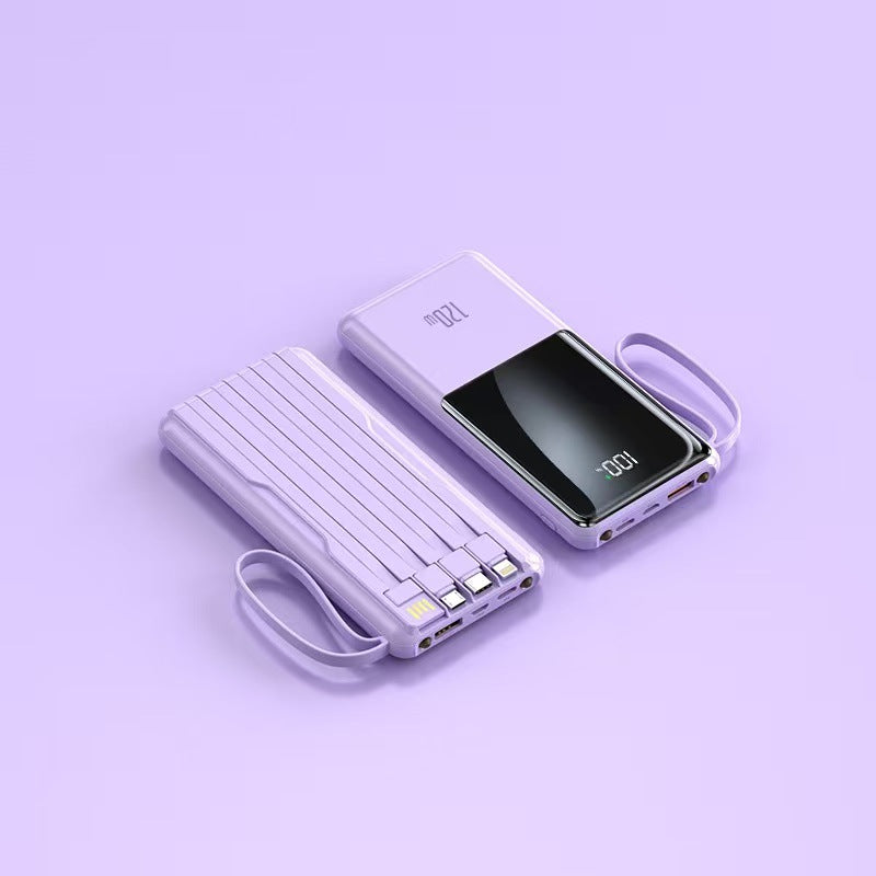 Kompakt powerbank med hurtig ladefunksjon Skanto