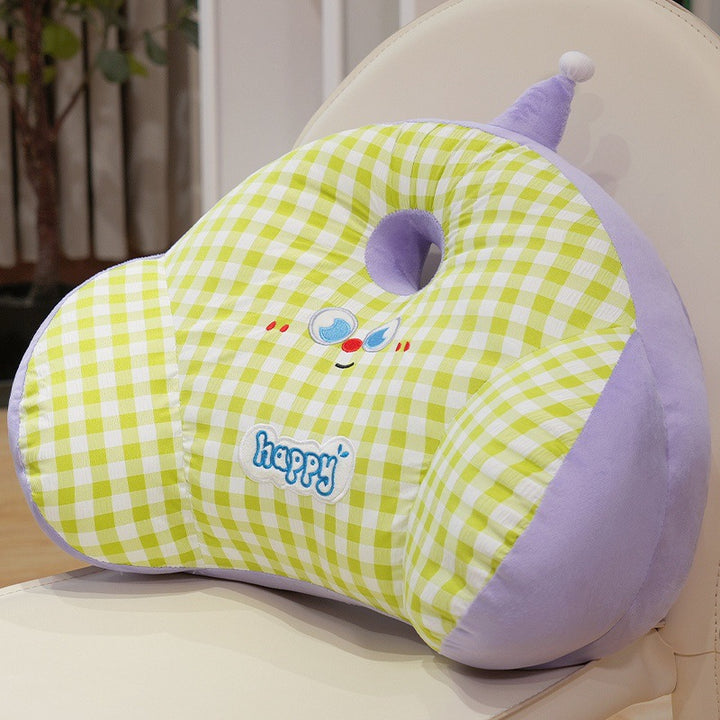 Plush ryggstøttepute med avslappet design Skanto