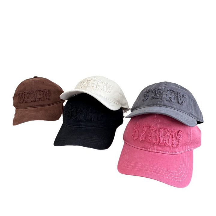 Kvinnenes Casual Slitt Baseball Cap Skanto