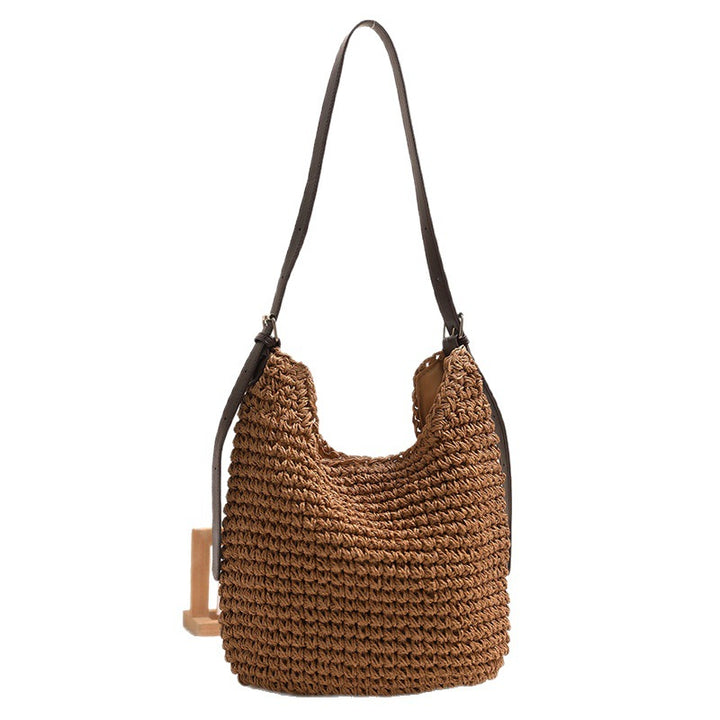 Lett handbag med bred skulderstropp Skanto