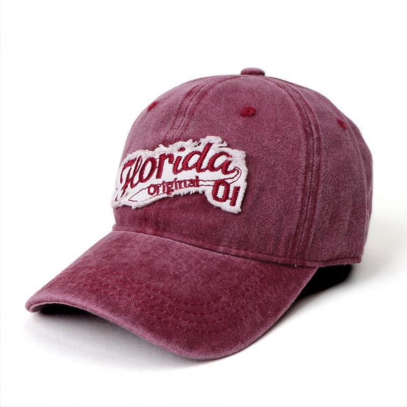 Kvinne Vintage-Inspirert Bomulls Baseball Caps Skanto