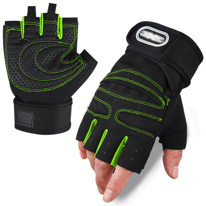 Herre treningshansker med ergonomisk gelpute Skanto