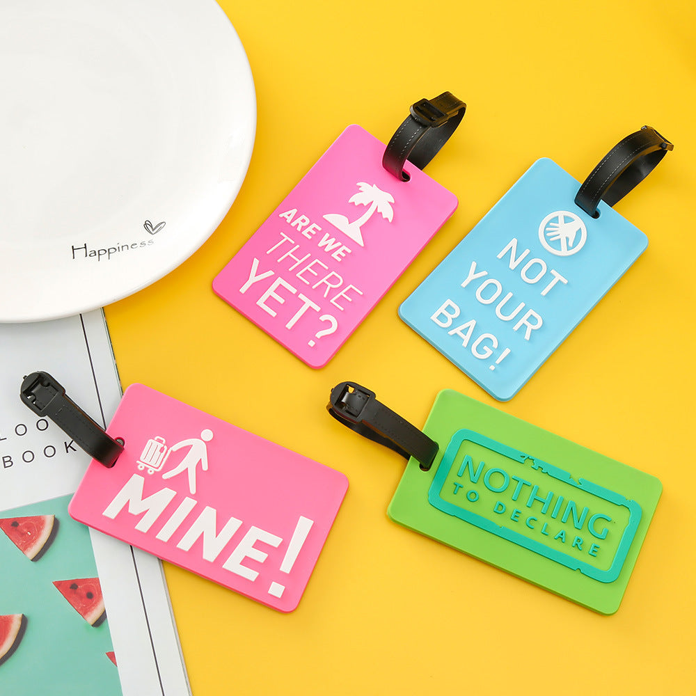 Unisex Funny Travel Luggage Tag Skanto