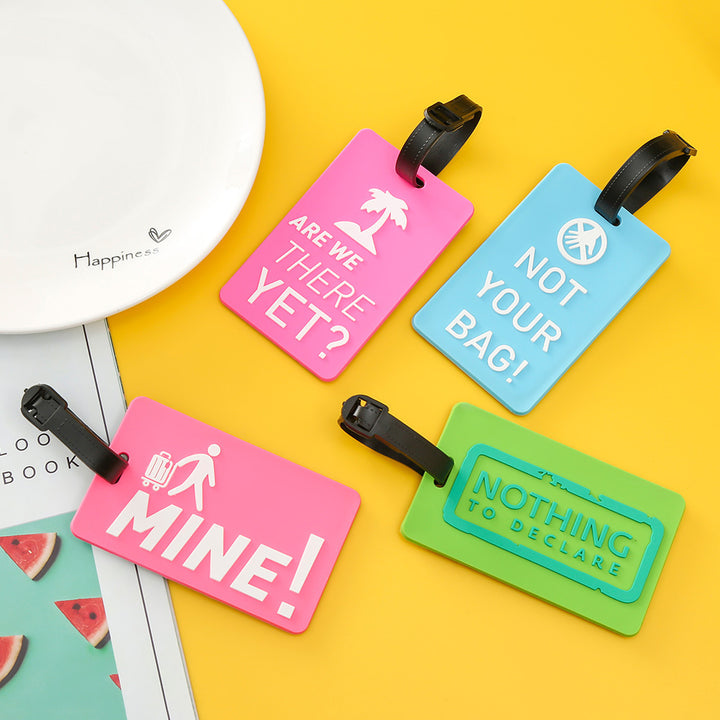 Unisex Funny Travel Luggage Tag Skanto