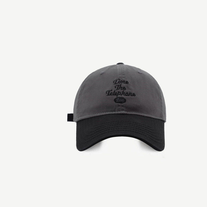 Herrejusterbar brodert caps Skanto