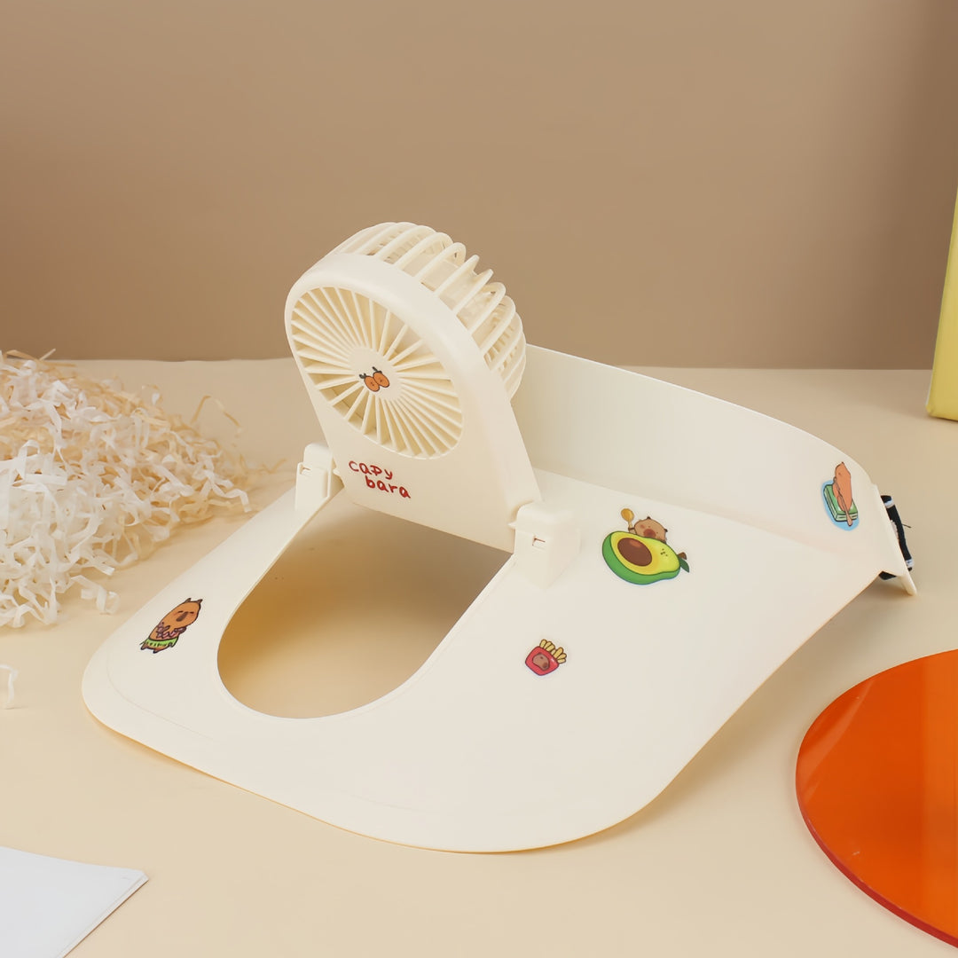 Dame Bærbar Nakkefan med ergonomisk design Skanto