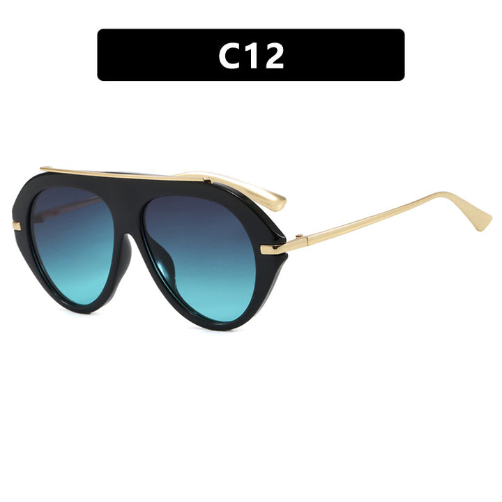 Dame solbrille i elegant heksagon-design Skanto