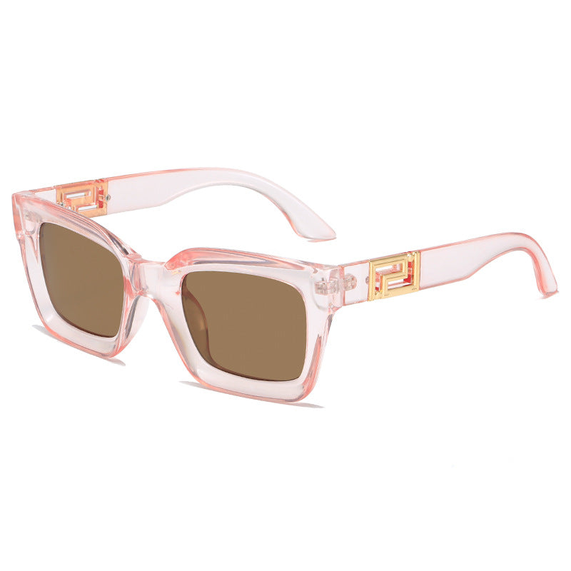 Dame kvadratisk solbrille med luksuriøs design Skanto