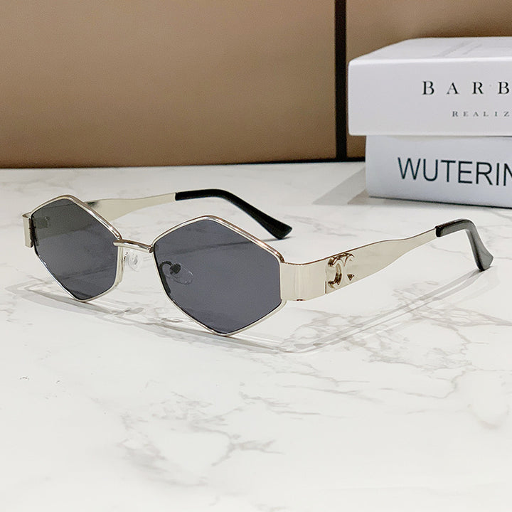 Damer geometrisk Cat-Eye solbriller Skanto