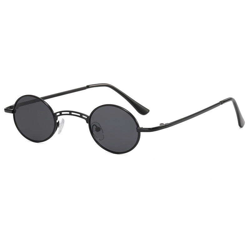 Dame rund fashion solbrille Skanto