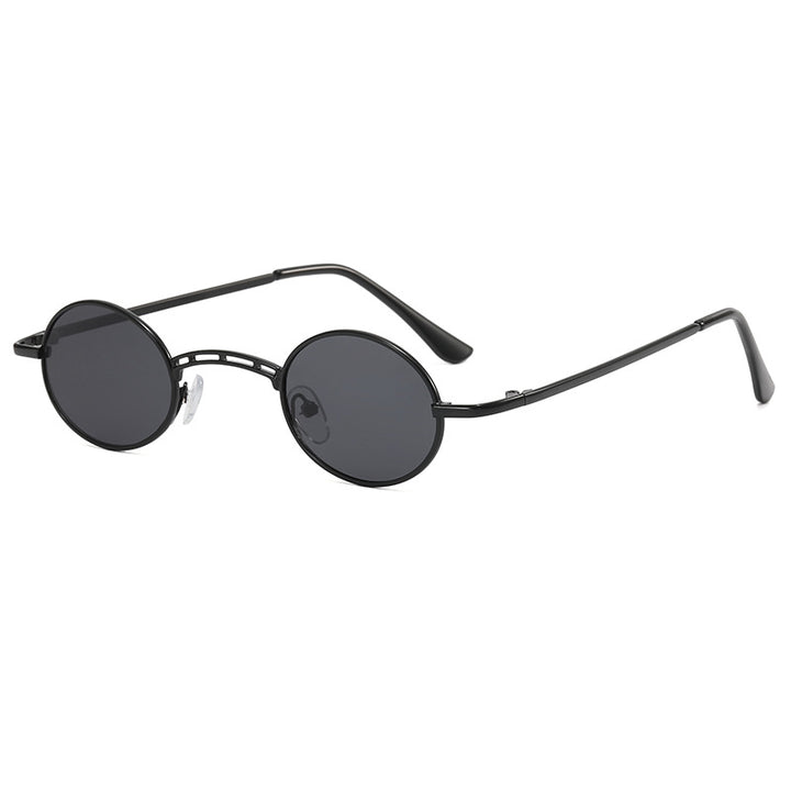 Dame rund fashion solbrille Skanto