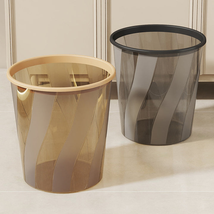 Kvinne Plast Søppelbøtte med Moderne Design Skanto