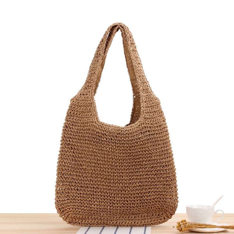 Håndlaget nett-handlenett i minimalistisk design Skanto