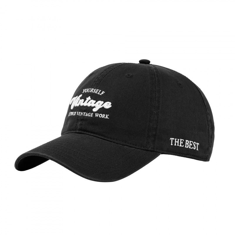 Kvinnenes vintage-inspirerte broderte baseballcap Skanto