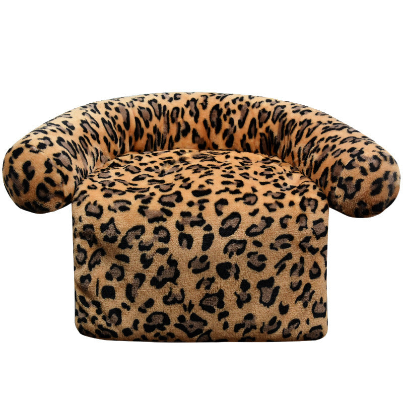 Plush Star Mønstrede Lounge Stol Hundeseng
