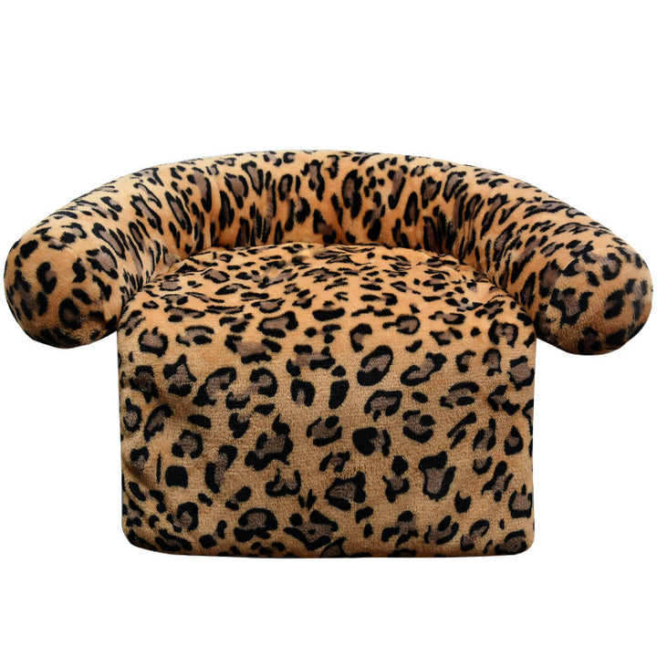 Plush Star Mønstrede Lounge Stol Hundeseng