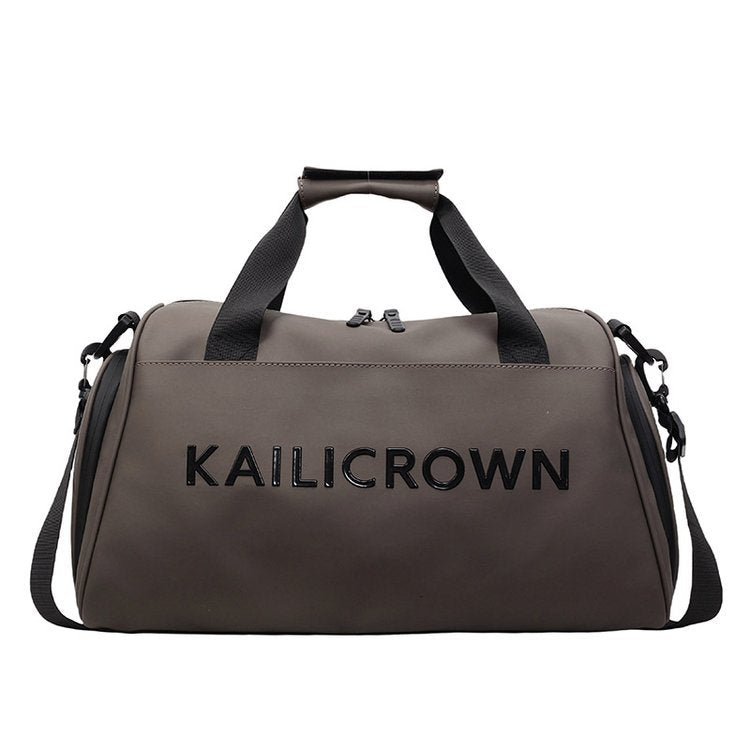 Sporty duffel bag with ergonomic carrying system Skanto