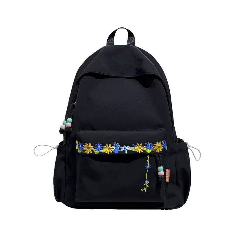 Brodert Blomster Dagsekk Skanto