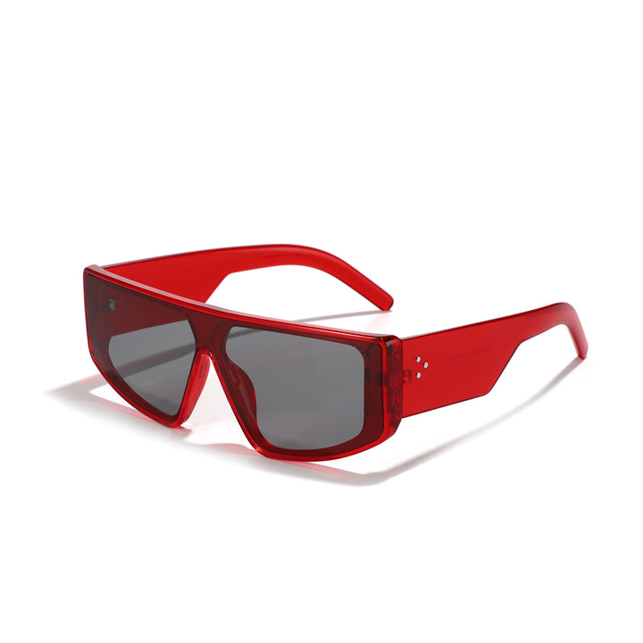 Dame futuristisk oversized solbrille Skanto