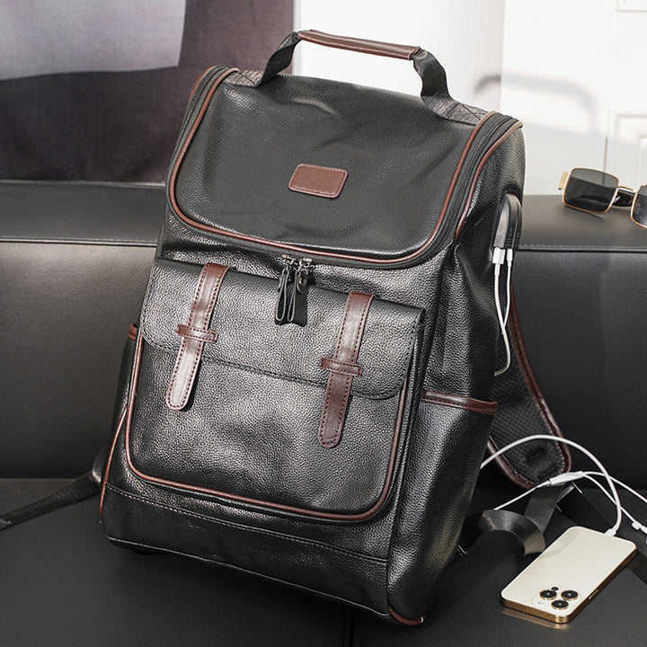 Elegante Multifunksjonell Laptop-Ryggsekk med Robuste Rom Skanto