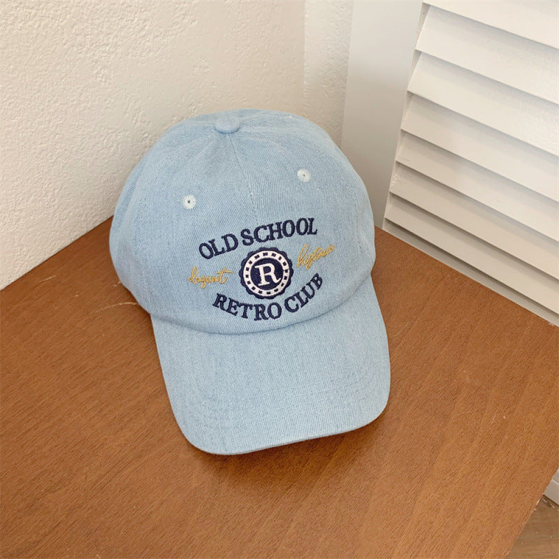 Unisex Retro Denim Baseball Cap Skanto