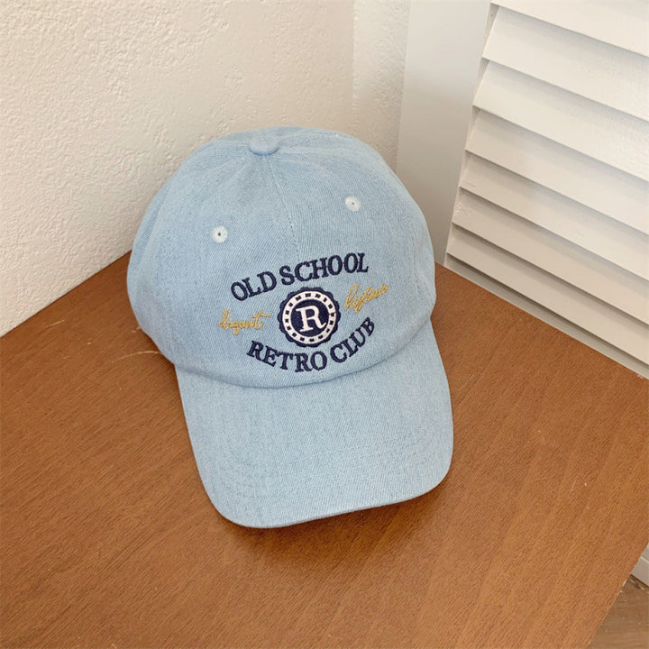 Unisex Retro Denim Baseball Cap Skanto