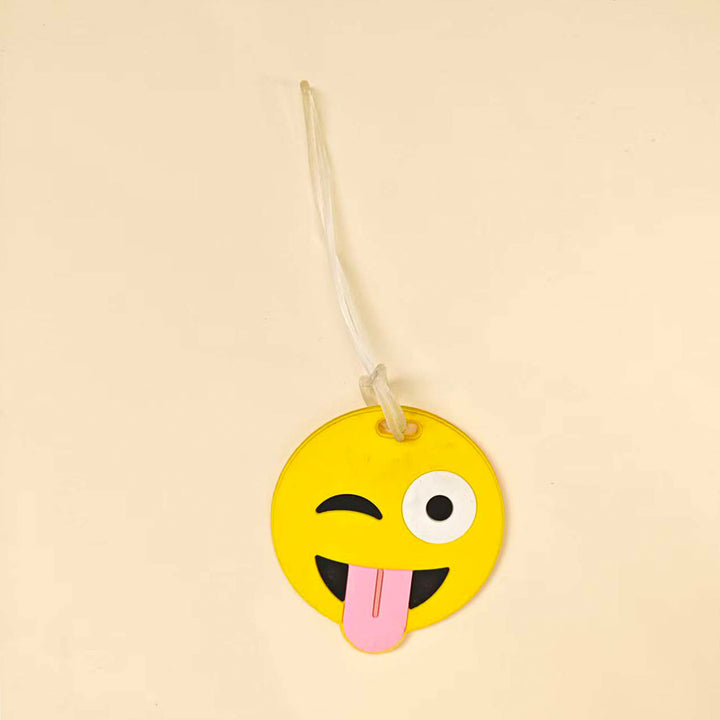Unisex Emoji-Inspirert Bagasjelapp Skanto
