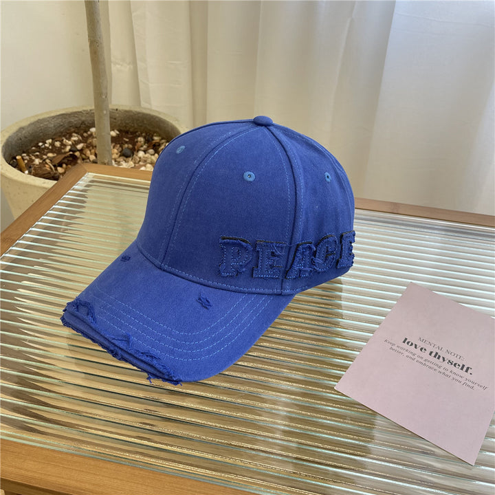 Kvinne Slitt Grafisk Fred Baseball caps Skanto