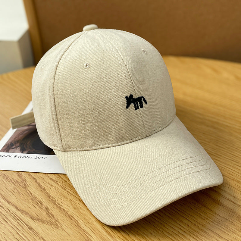 Menns Casual Brodert Caps Skanto