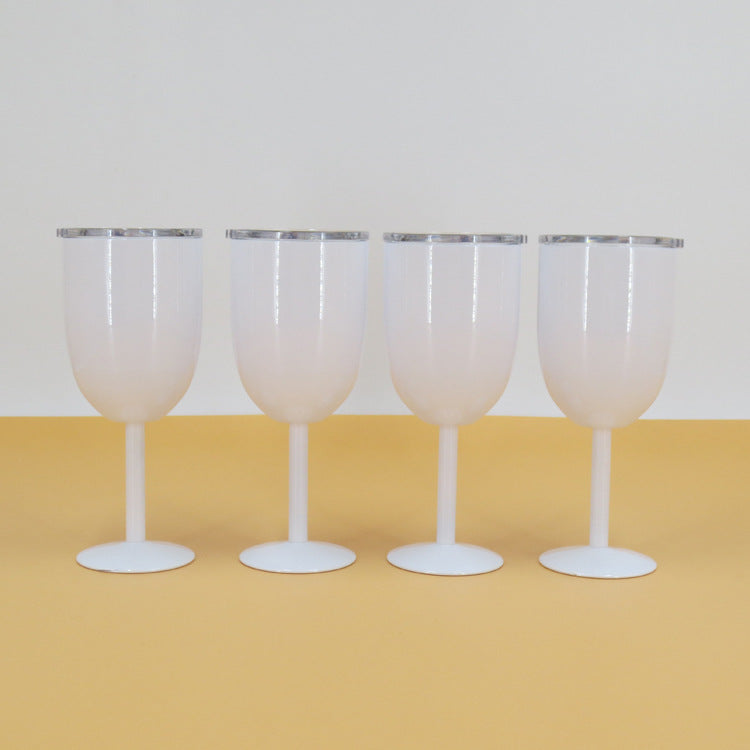 Dame elegant vinglass Skanto
