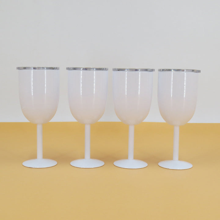 Dame elegant vinglass Skanto