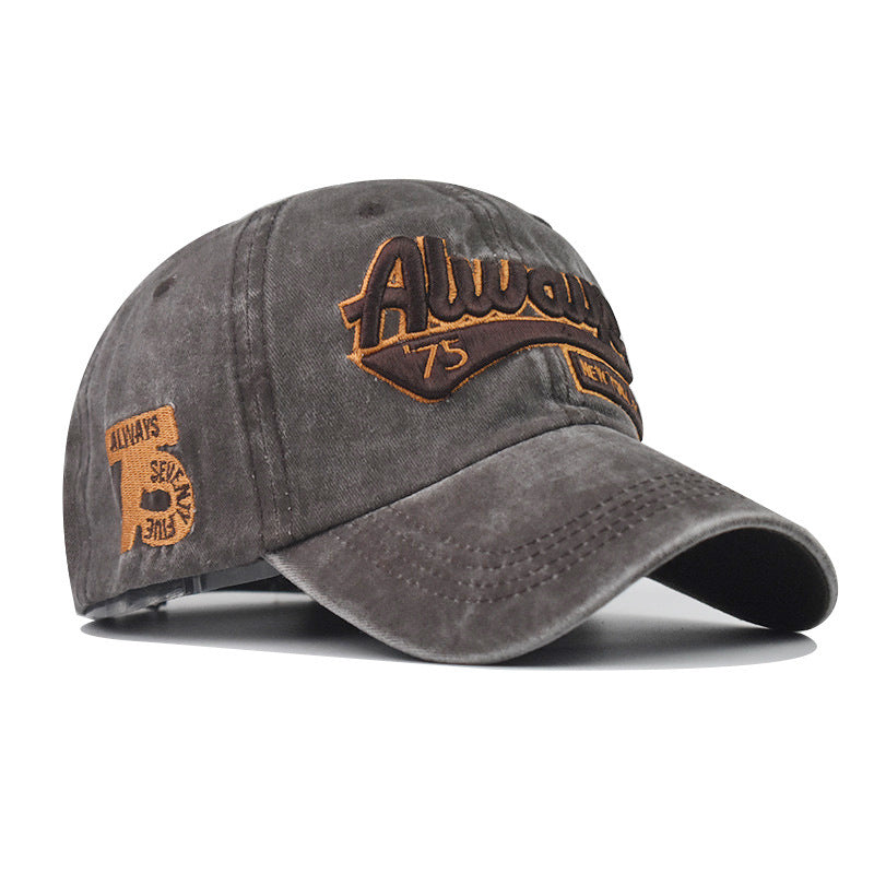 Dame avslappet og moderne baseballcaps med vintage design Skanto