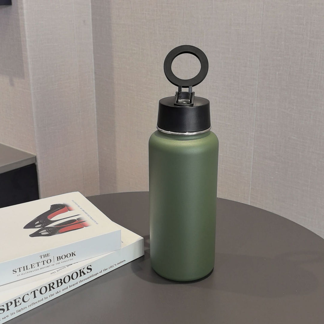 Unisex Sporty Stainless Steel Water Bottle Skanto