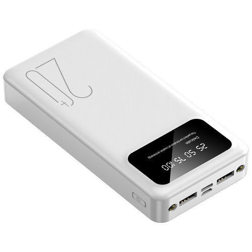 Høyytelses Powerbank med Lcd-skjerm og flere Usb-porter Skanto